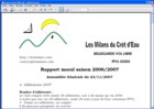 Rapport Moral saison 2006-2007