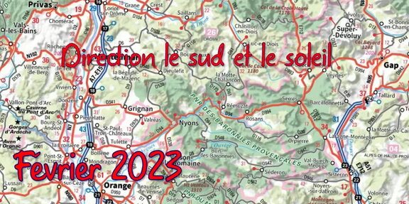 Destination le sud fevrier 2023